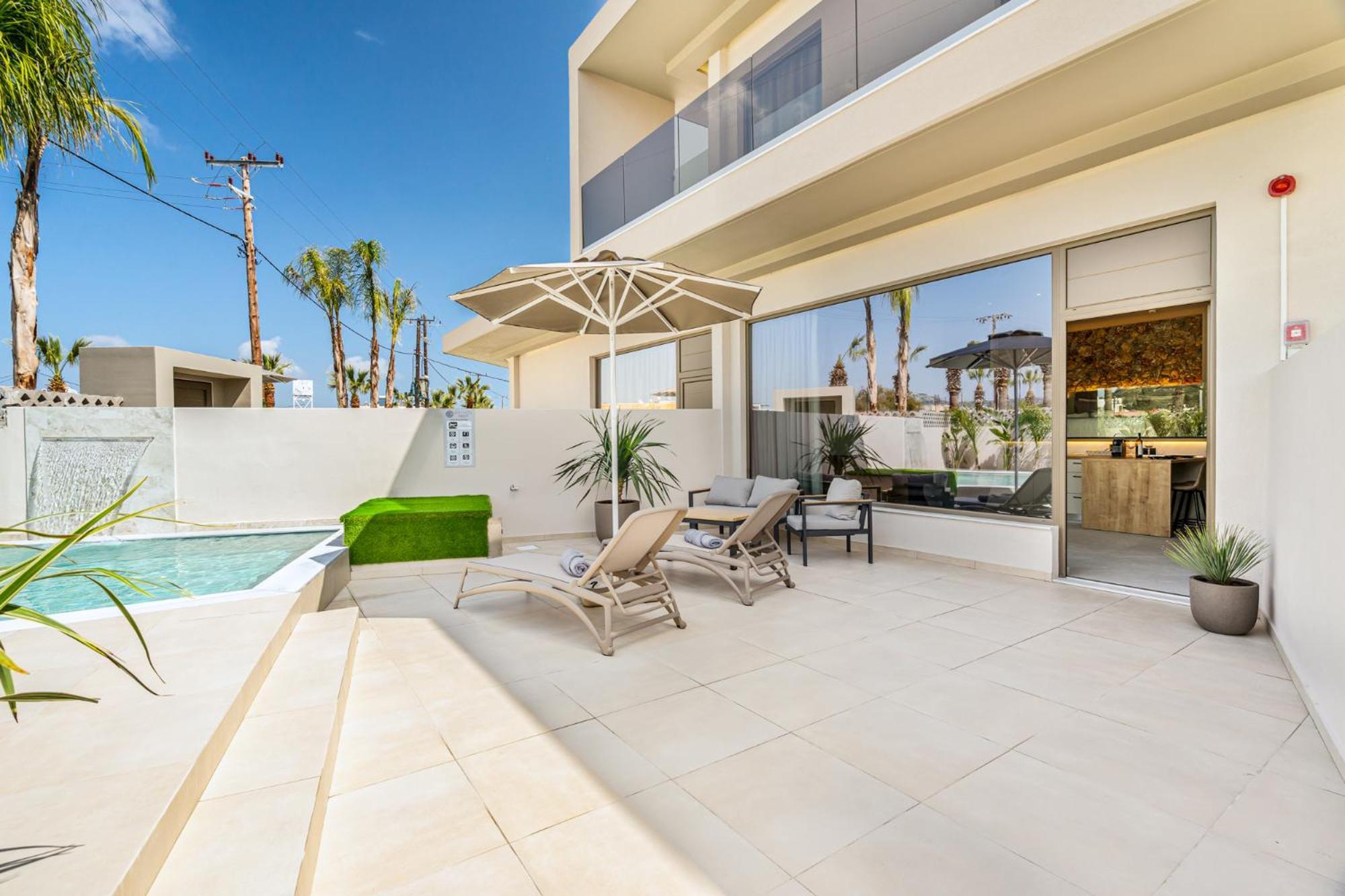 Pathos Seaside Suites Faliraki Rom bilde